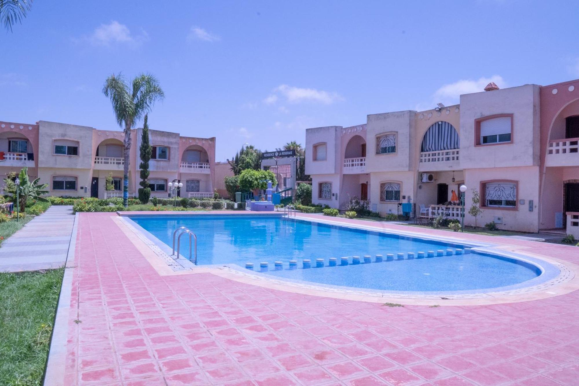 Duplex La Roseraie A 2Min De La Plage 2 Piscines Szidi Bú Zid Kültér fotó